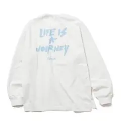 NANGA エコ ハイブリッド ライフ イズ ア ジャーニー ロングスリーブ L