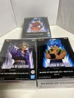 【新品】ドラゴンボール BLOOD OF SAYIANS フィギュア3セット!