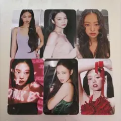 BLACKPINK トレカ ジェニ　Jennie 6枚セット
