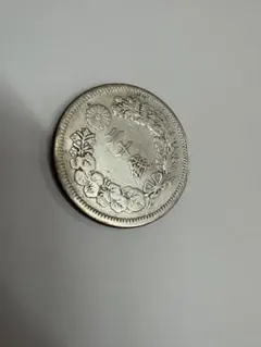 新一円銀貨 大型 明治16年 特年 1円 一圓 - メルカリ