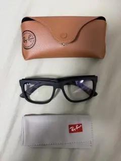 Ray-Ban スクエアサングラス ブラック