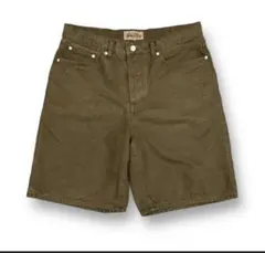 STUSSY BIG OL' SHORT DENIM 34 brown cray - メルカリ