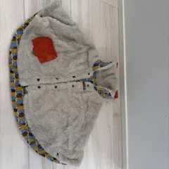 カラフルフリースポンチョ