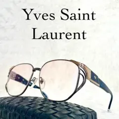 美品　70sYves Saint Laurent　ビンテージメガネ　31-374