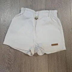 petit main ウサギ刺繍パンツ 80