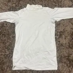 ハイネックインナーシャツ ホワイト Mサイズ