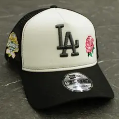 NEW ERA LA ドジャース ローズ メッシュキャップ 海外モデル ピンク