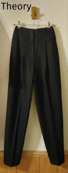 美品】セオリーリュクス EXECUTIVEパンツ34 黒 クリーニング済み