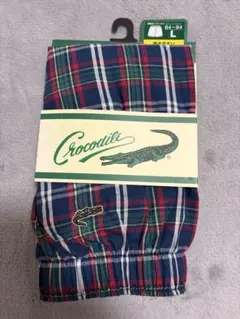 Crocodile メンズ トランクス チェック柄 Lサイズ