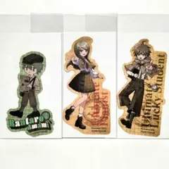 ダンガンロンパ DAISO ダイカットステッカー 天海＆赤松＆苗木