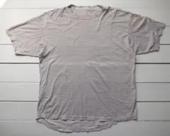45R ボーダー柄 Tシャツ 3 日本製 45rpm　有機コットン オーガニックのサムネイル