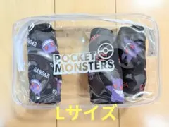 ★新品★L★3枚★ポーチ付き★ゲンガー★レディース★ショーツ★黒★ポケモン★のサムネイル