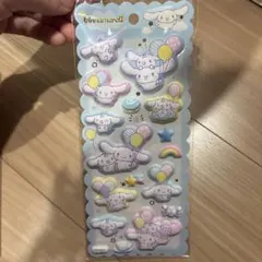 シナモロール 立体シール マシュマロシール　新品未開封　即日発送　サンリオ