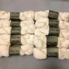 Olympus オリムパス ROVING L クリーム色 毛糸 10個セット