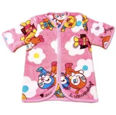 アンパンマン　スリーパー ピンク　袖付き