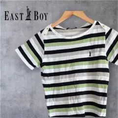 【レディース/Mサイズ】EAST BOY ボーダー 半袖Tシャツのサムネイル