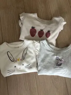 プティマイン　長袖トップス　90 ３枚セット　まとめ売り　保育着