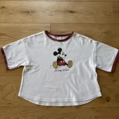 ミッキーマウス Tシャツ futafuta 110