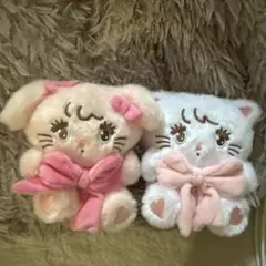 mikko characters 抱きしめおリボンマスコット 2種セット