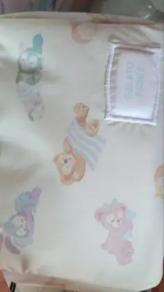 即日発送❤️新品ダッフィー ジェラートピケ ポーチ　カラフルハピネス