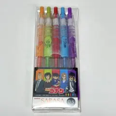 名探偵コナン SARASA 5本セット ウィングスver.