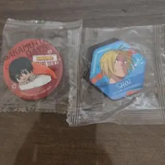 サカモトデイズ マグネットシート 缶バッジ くら寿司