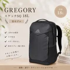 GREGORY スケッチSQ 18L 旧モデル リュックのサムネイル