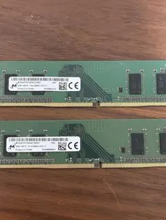 マイクロン 8GB DDR4-2400T メモリー 2枚セット 16GB - メルカリ