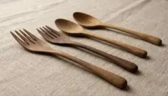 新品 町田翔 木のカトラリー 4本セット 新品 町田翔 木のカトラリー 4本セット - メルカリ