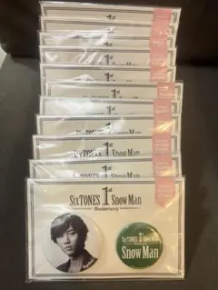SnowMan 阿部亮平 缶バッジ