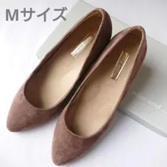 新品【Mサイズ】ニコアンド プレーン パンプス ベージュ 5cmヒール 23.5