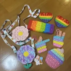 プッシュポップ九個セット