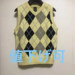 GAP アーガイルベストM/M (7-8)