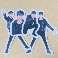 SixTONESジェシー フレークシール４枚 ポートレートシリーズ2021