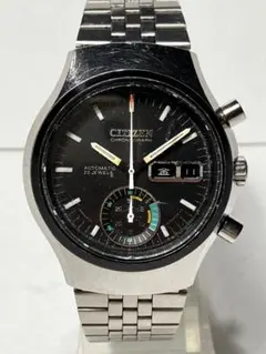 希少 CITIZEN チャレンジタイマー ブラッキー自動巻1970年時代腕時計 