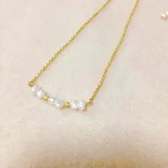 淡水パール ネックレス ＊5
