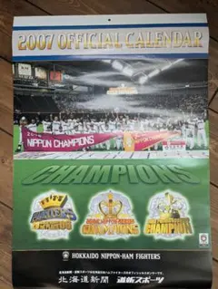 北海道日本ハムファイターズ 2007年 公式カレンダー