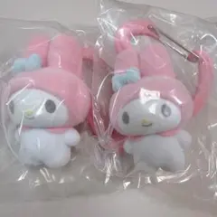 サンリオキャラクターズカラフルカラビナマスコットチャームマイメロディ2個