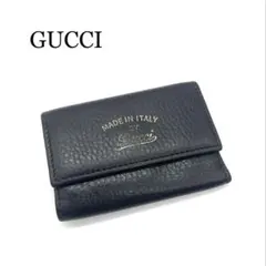 GUCCI グッチ 6連キーケース GG ブラック
