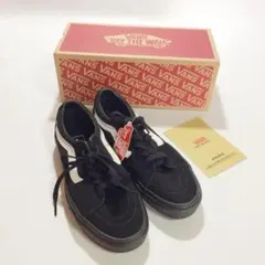【新品箱付】VANS Sk8-Low 黒 24.5cm スケートロー スニーカー