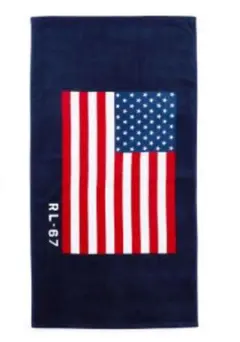 【中古】ラルフローレン 90's USA American Flagビーチタオル 中古】ラルフローレン 90's USA American Flagビーチタオル - メルカリ