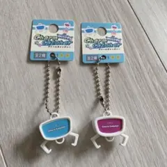 【新品】セリア　チャームキャッチャー　キーホルダー　2種セットのサムネイル