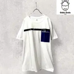 希少 TOGA Odds & Ends ポケットTシャツ ラバープリント 3 白のサムネイル