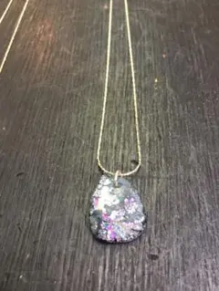 ローマンガラス   ペンダント　シルバー　送料無料