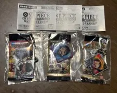 ONE PIECE 大海賊ウェハース　ミニチュアチャーム　3個セット