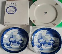 新品 新品SPACKYスズメ柄中皿2点と 大皿動物柄1点の　 合計3点