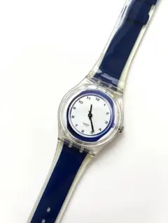 美品【Swatch】スウォッチ腕時計　SMALL in BIG　GK254ブルー