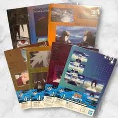 ナルト 一番くじ J賞 クリアファイル&ステッカー7点セット コンプリート