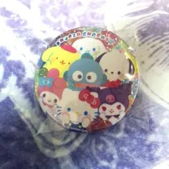サンリオキャラクターズ キラキラBIG缶バッジ