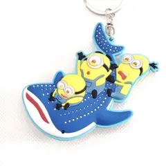 【沖縄限定・ラスト1点】ミニオン ご当地ラバーキーホルダー ジンベエザメ✨